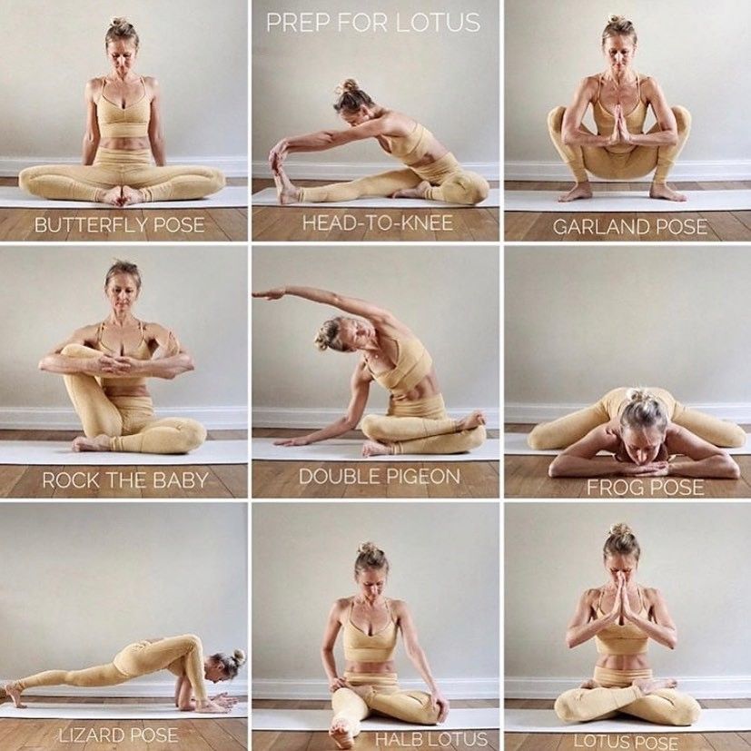 Learning Lotus Pose takes time and patience. The body needs a proper warm-up before trying this position. First, sit on a yoga mat or soft surface. Next, place both legs stretched out in front. Then take a few deep breaths and relax the body completely.